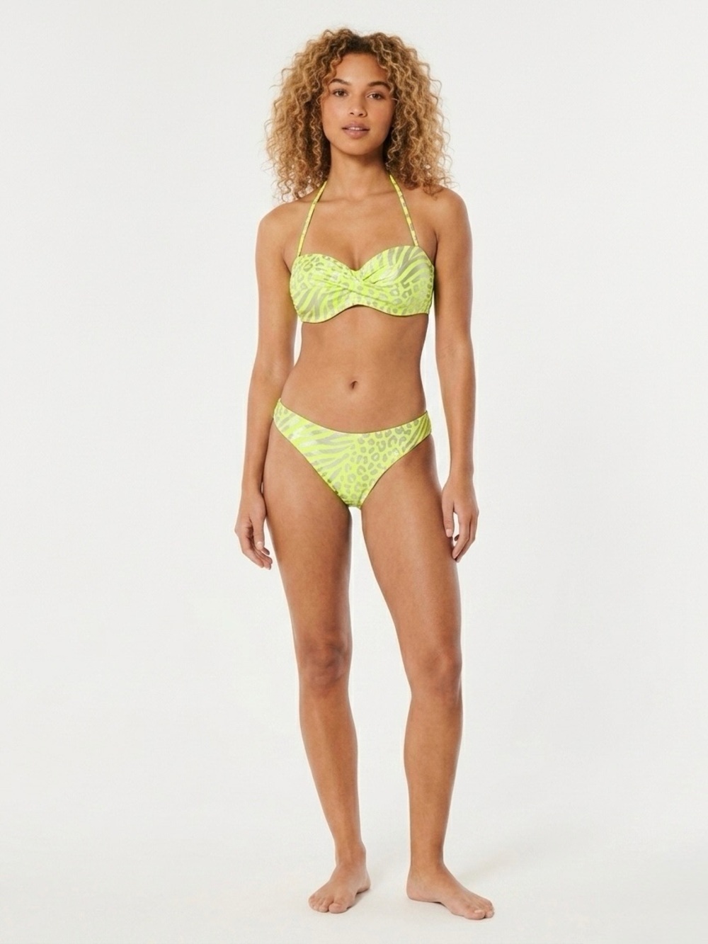 [PINK] Neon Bikini Top